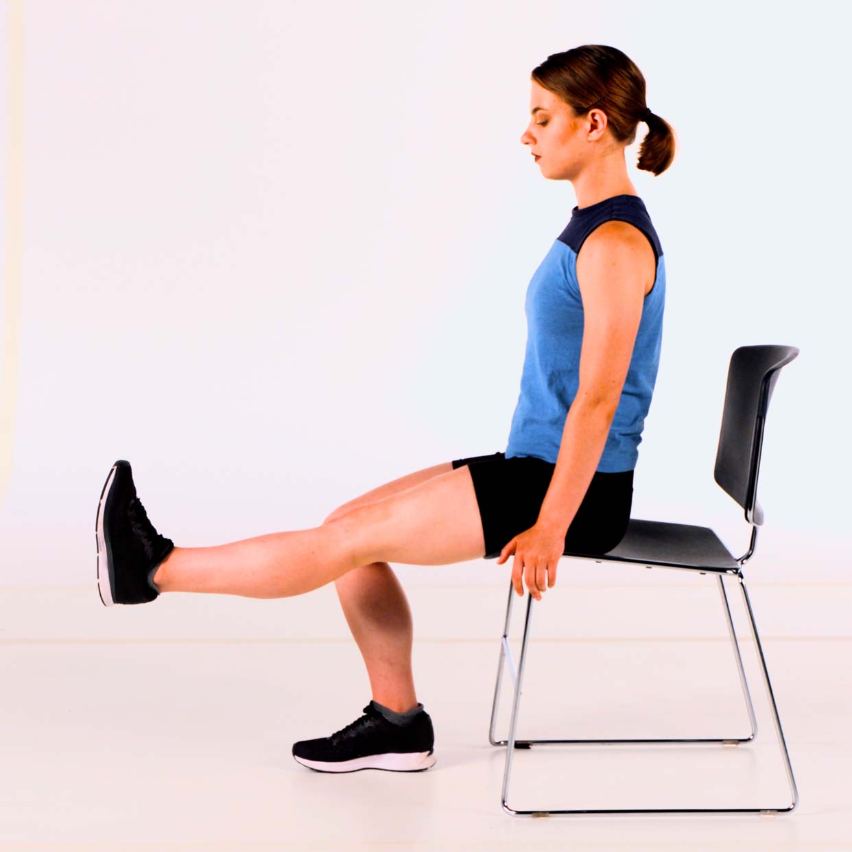 Seated Knee Flexion & Extension 1